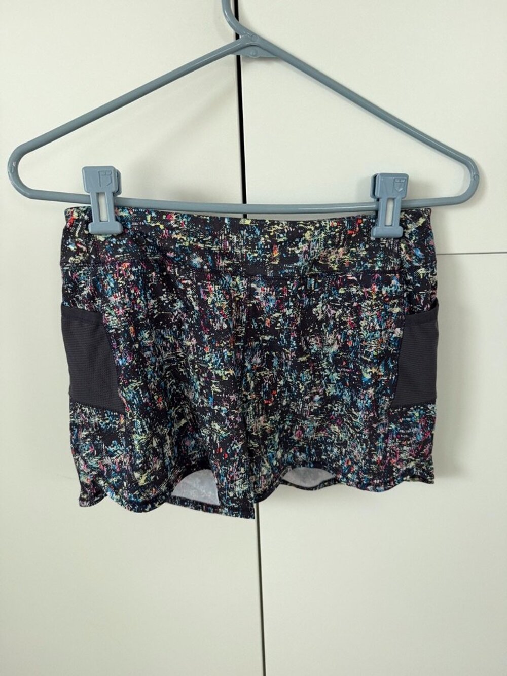 Athleta Girl Record Breaker 3” Athletic Shorts Multicolor Size XL/14
